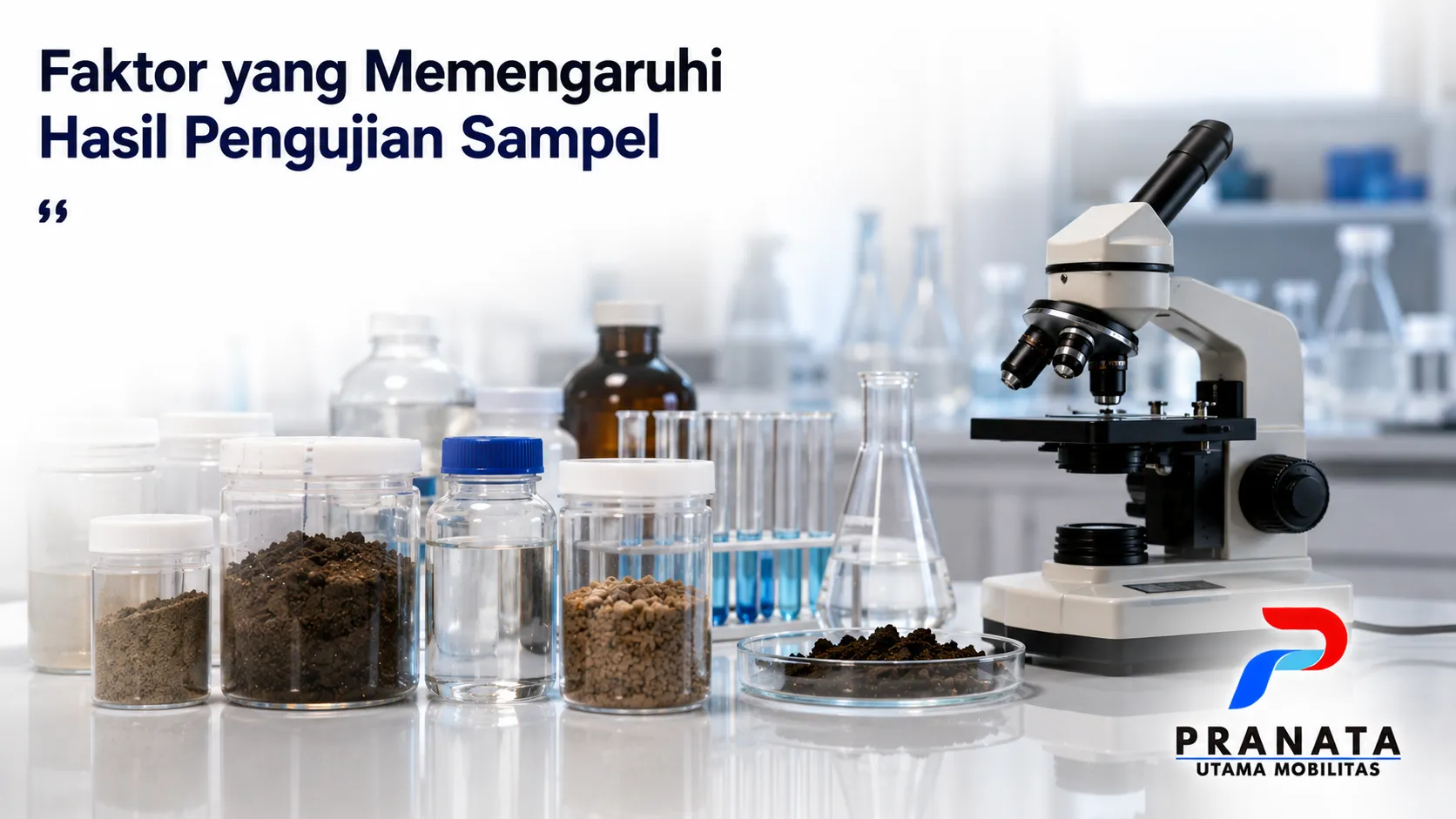 Faktor yang memengaruhi hasil pengujian sampel di laboratorium.