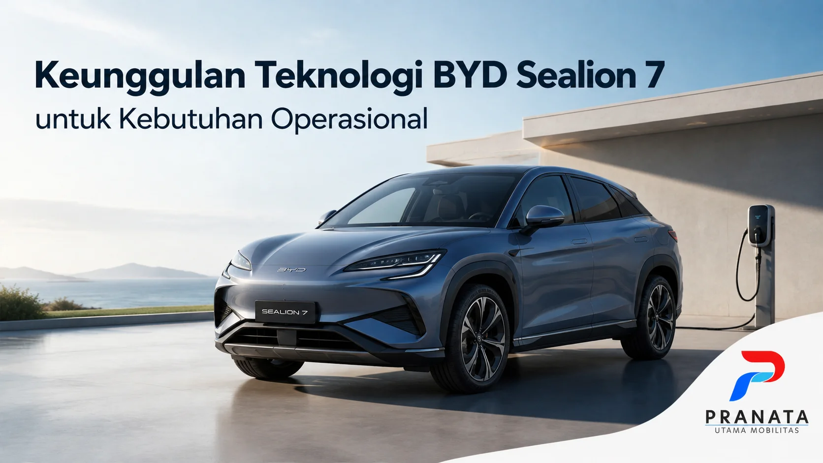 Keunggulan teknologi BYD Sealion 7 sebagai kendaraan listrik dengan fitur modern untuk kebutuhan operasional instansi