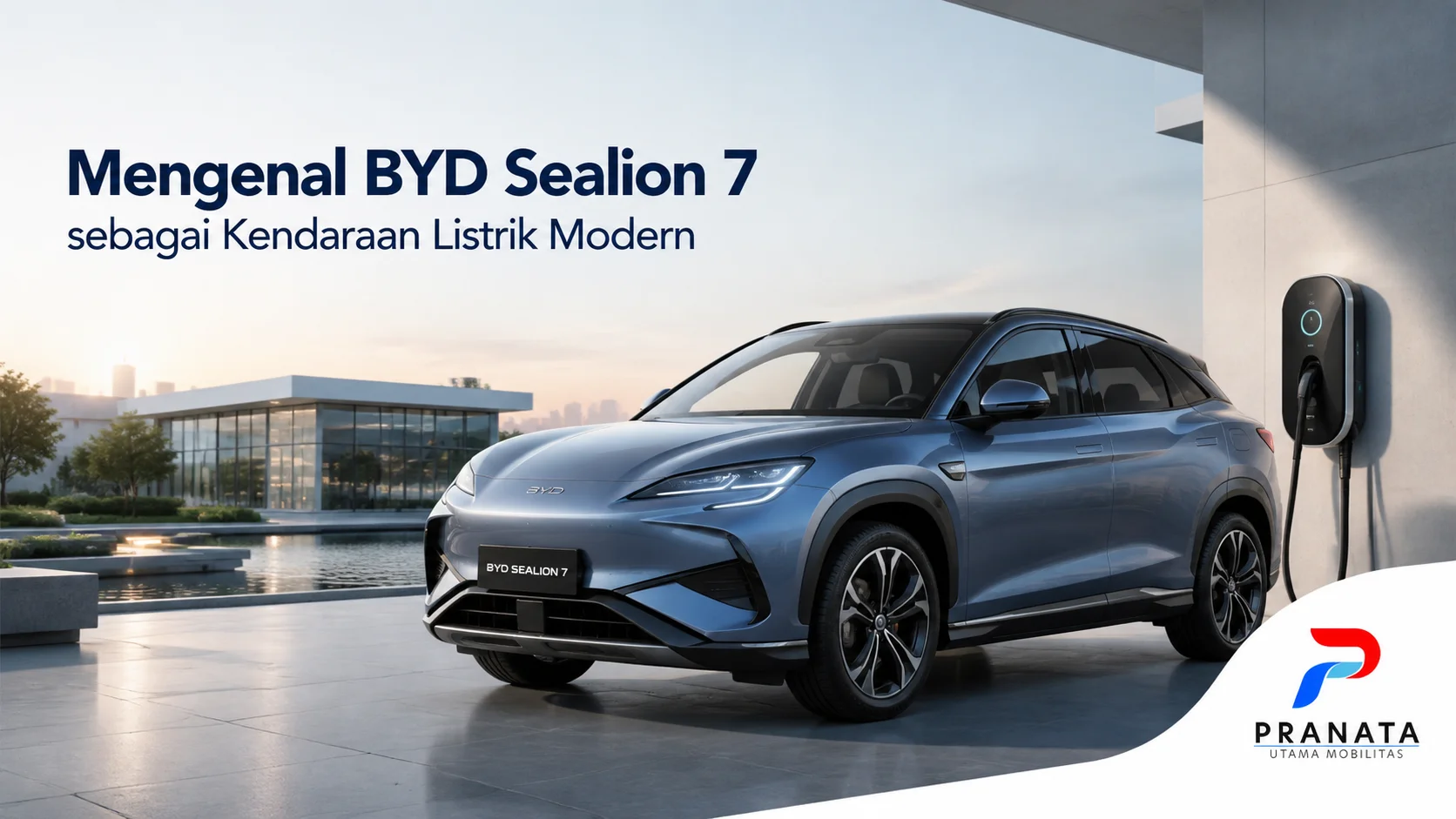 BYD Sealion 7 sebagai SUV listrik modern dengan teknologi kendaraan canggih, desain futuristik, dan sistem pengisian daya untuk mendukung mobilitas masa kini