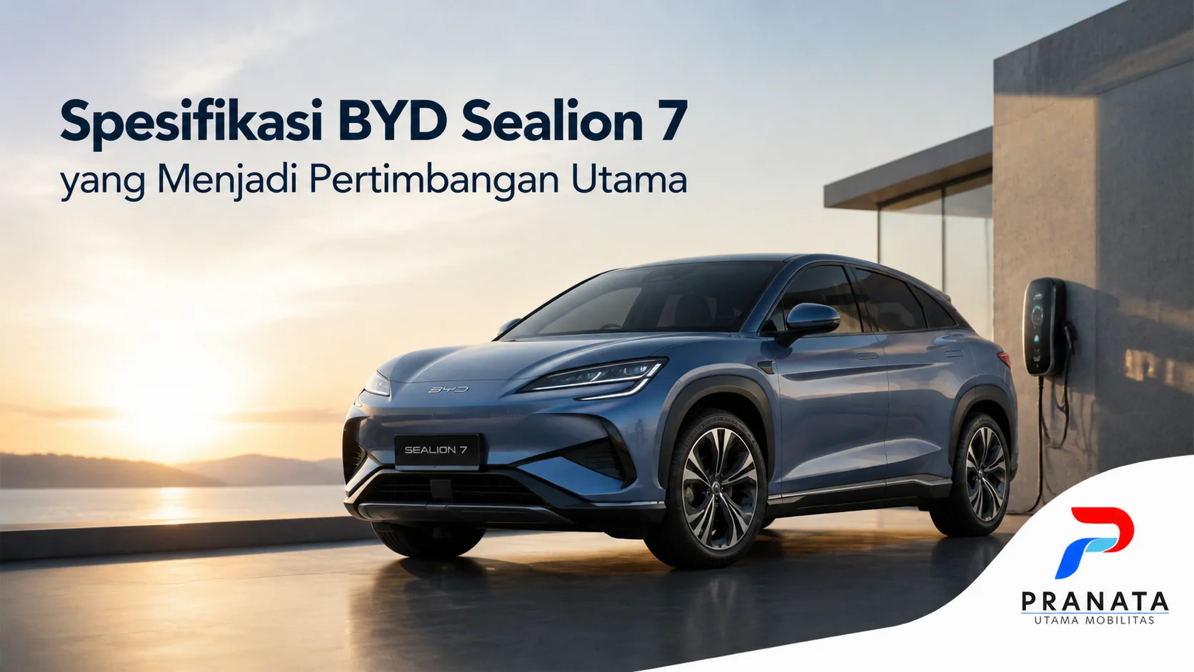 Spesifikasi BYD Sealion 7 dengan teknologi kendaraan listrik, desain SUV modern, dan fitur pendukung untuk kebutuhan operasional