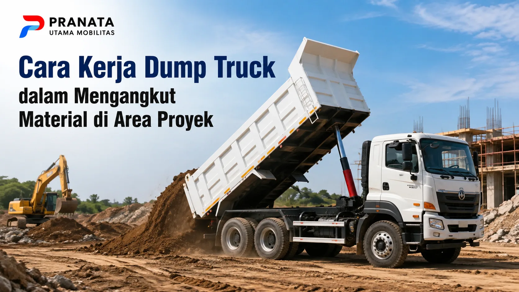 Vendor Karoseri LPSE Teregistrasi Resmi untuk dump truck proyek konstruksi.