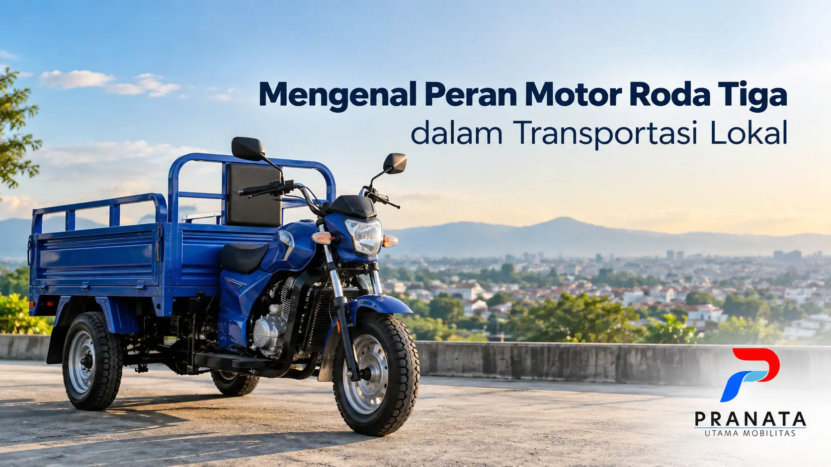 Mengenal Peran Motor Roda Tiga dalam Transportasi Lokal dengan motor roda tiga untuk mendukung mobilitas dan kebutuhan angkutan lokal.