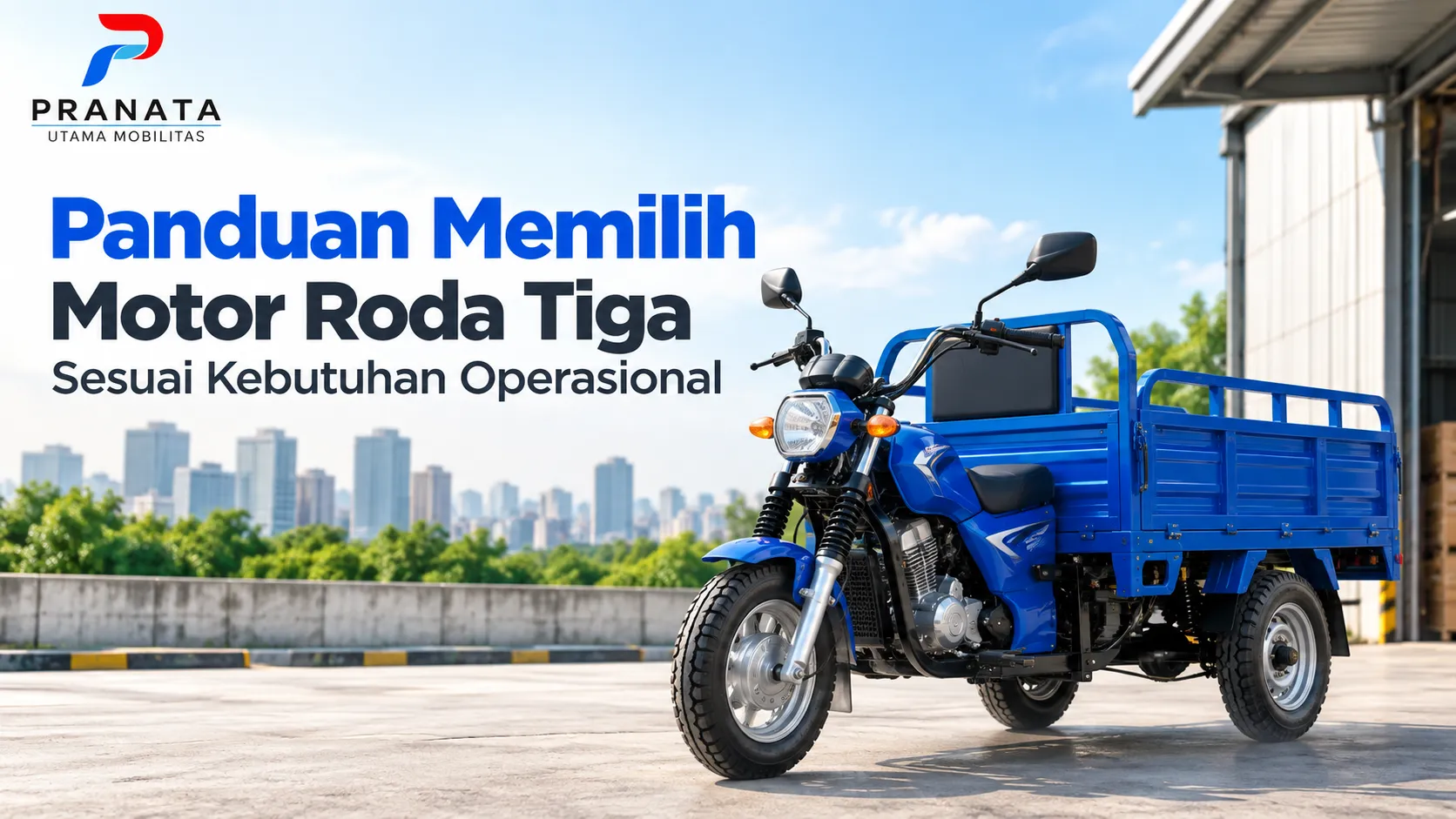 Karoseri Khusus Tender Pemerintah untuk motor roda tiga sesuai kebutuhan operasional