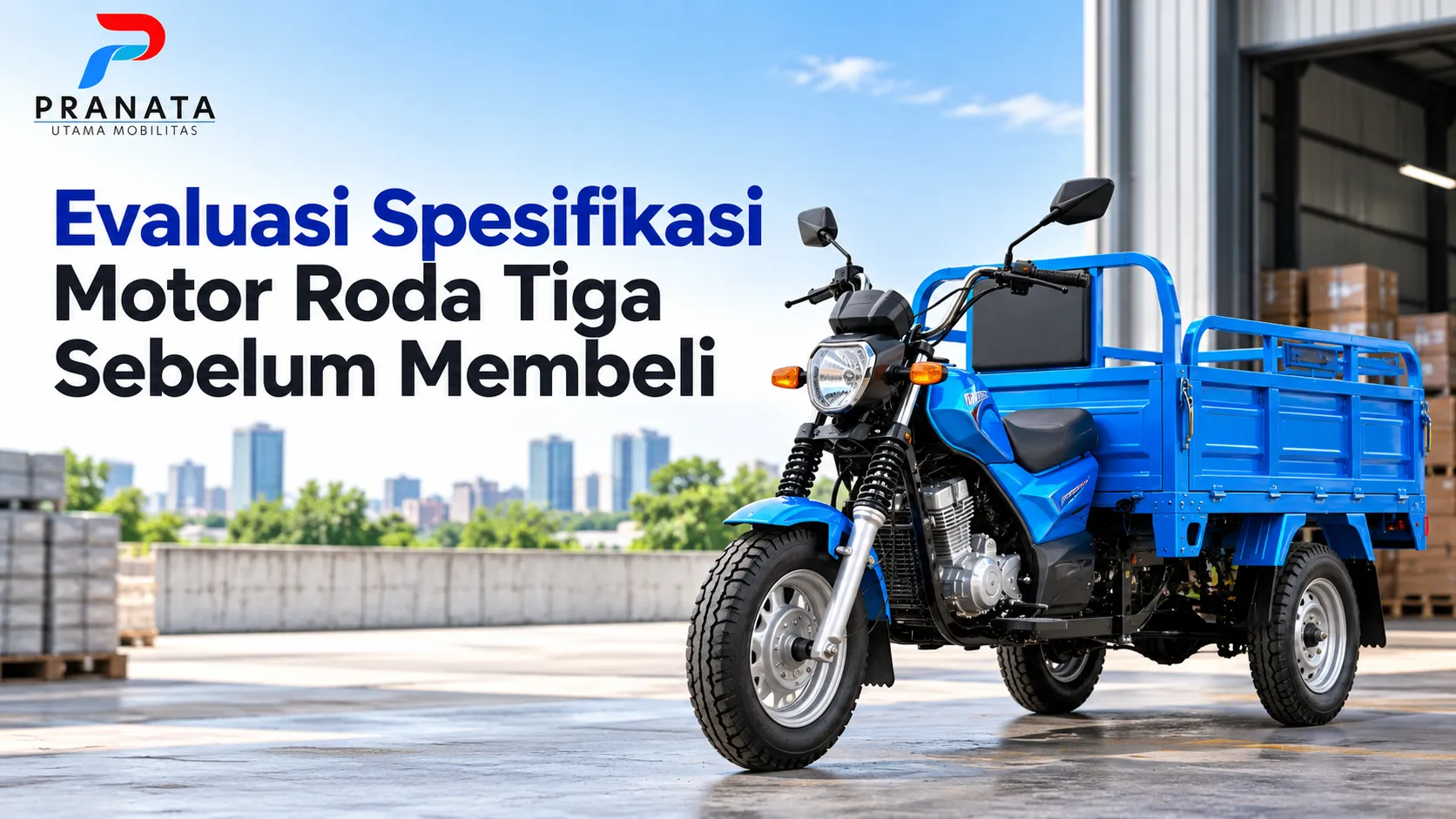 Katalog Karoseri Pengadaan Pemerintah untuk motor roda tiga