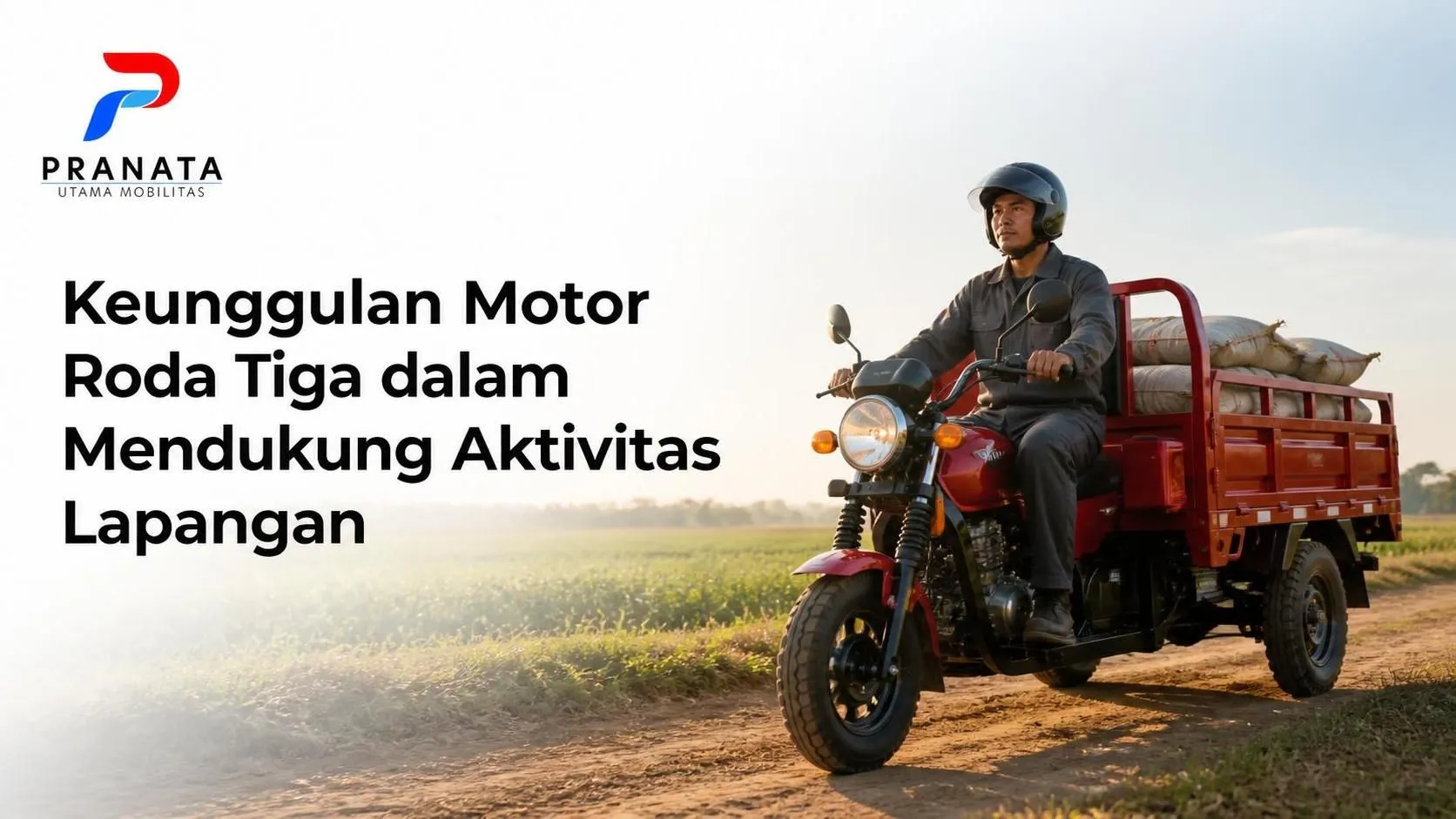 Kendaraan Khusus E-Katalog LKPP berupa motor roda tiga untuk aktivitas lapangan