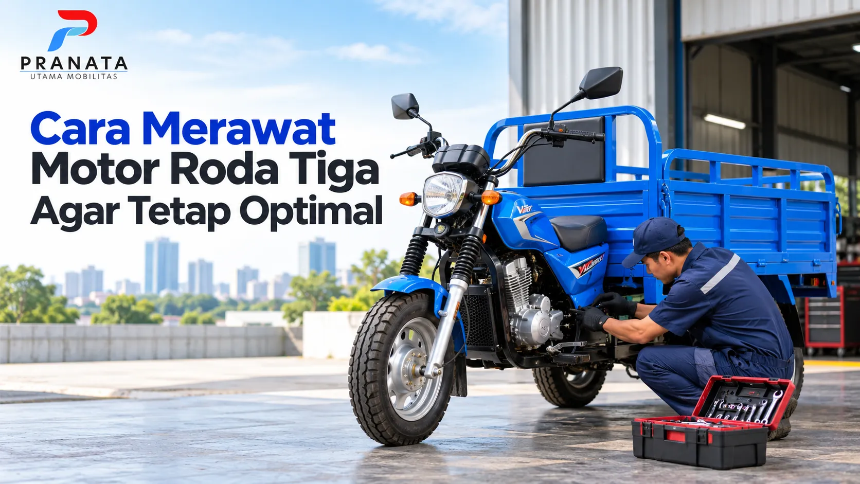 Produk Karoseri Bersertifikat TKDN untuk motor roda tiga