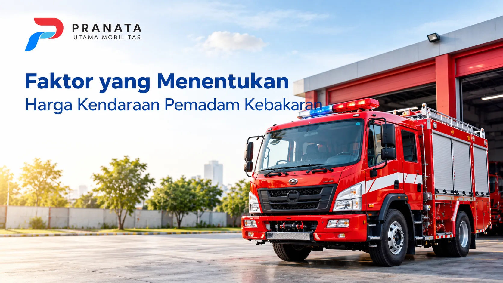 Berapa harga mobil pemadam kebakaran berdasarkan spesifikasi dan kapasitas