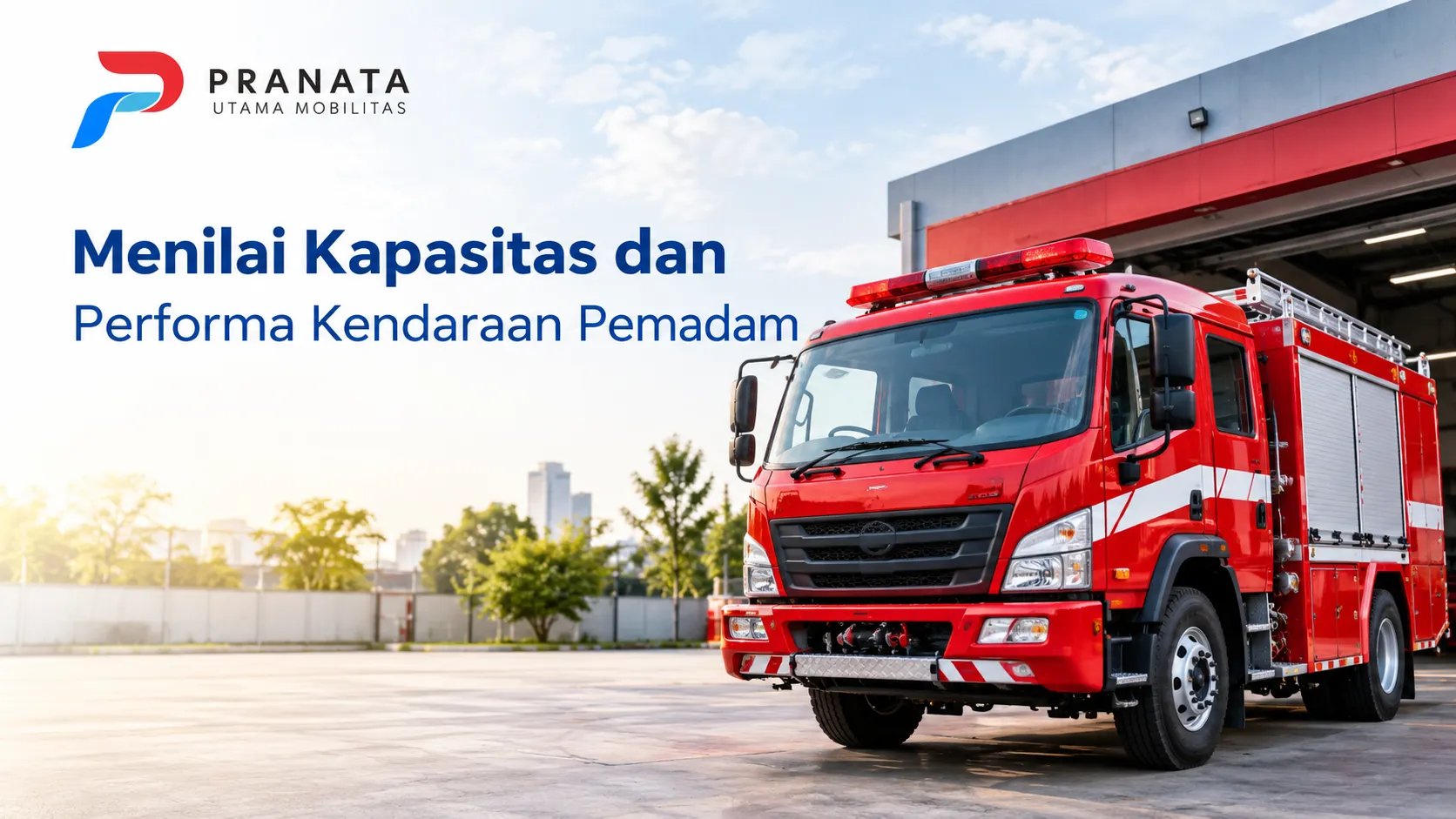 Kendaraan Damkar E Katalog untuk menilai kapasitas dan performa kendaraan pemadam