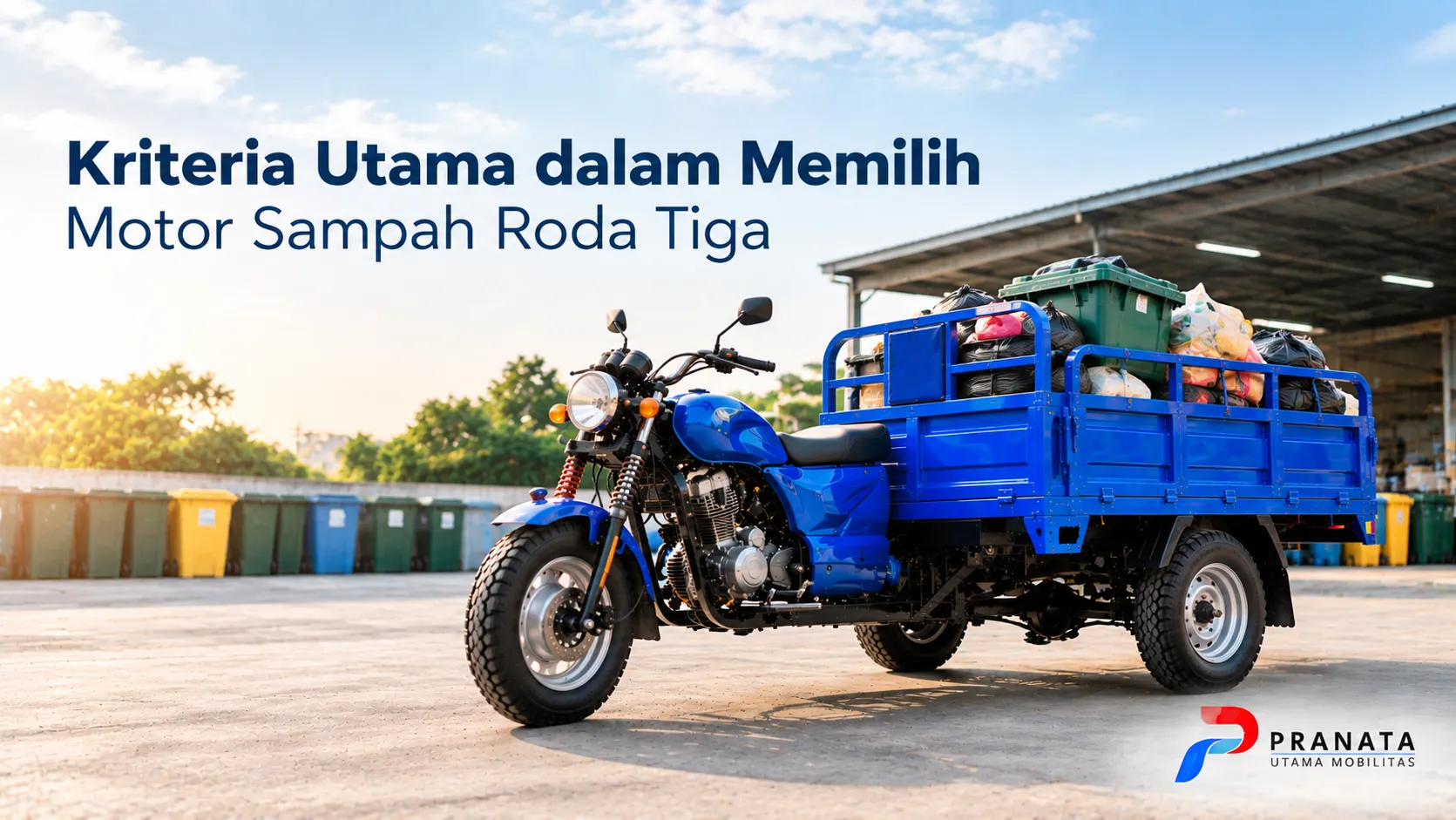Memilih motor sampah roda tiga